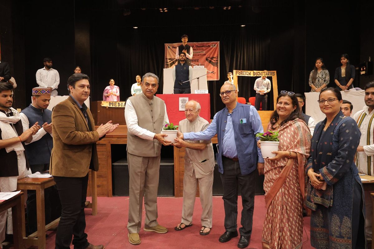 Yuva Sansad — Chief guest presentation